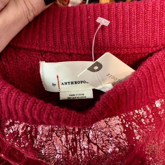 Anthropologie Rue Midi Cable Knit Skirt Size M - Picture 6 of 8